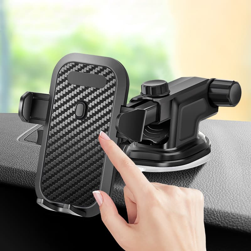 スマホホルダー　車 伸縮自在 快適ナビ取付スタンド