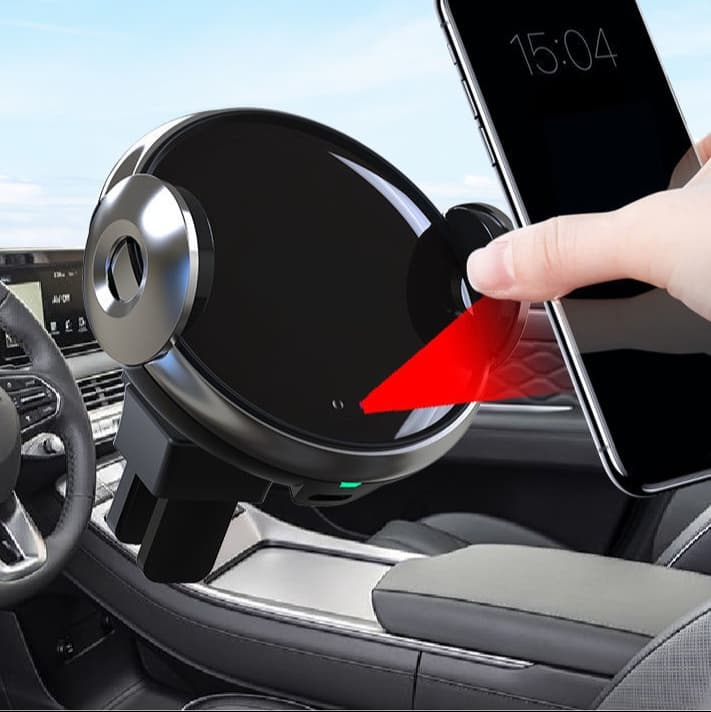スマホホルダー　車 赤外線センサー搭載 高機能車載ホルダー