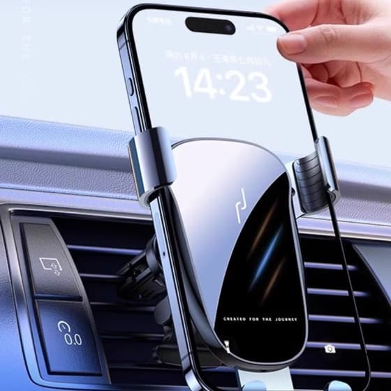 スマホホルダー　車 高品質オートグリップ取付式スマートフォン車載ホルダー