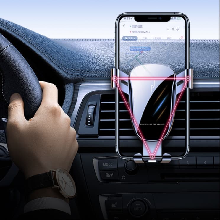 スマホホルダー　車 高品質オートグリップ取付式スマートフォン車載ホルダー