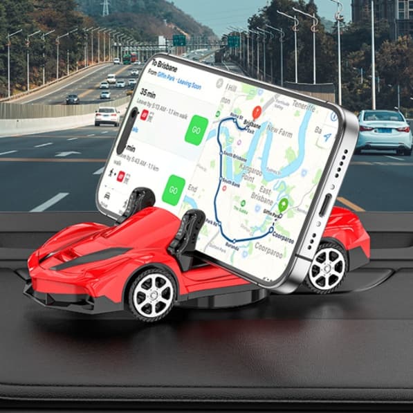 スマホホルダー　車 スポーツカー型スマホホルダー
