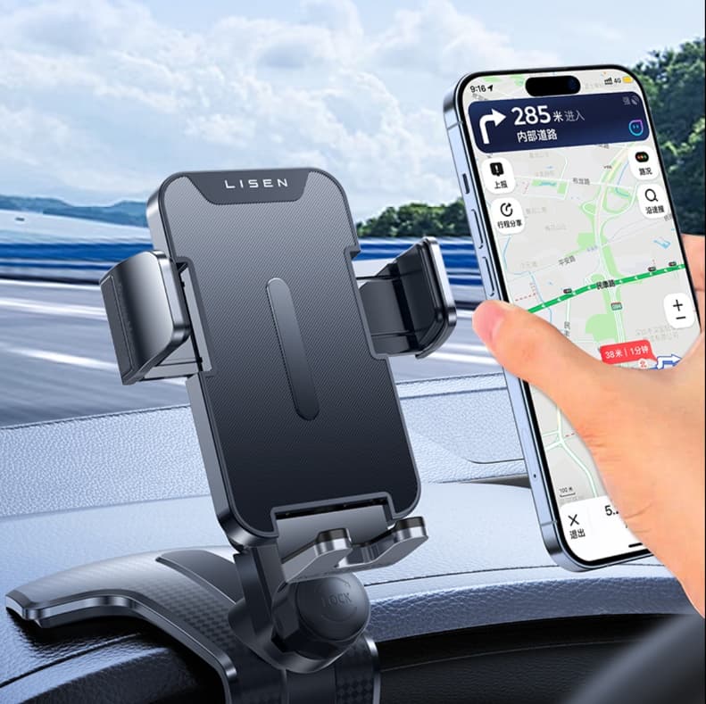 スマホホルダー　車 スマート視界 拡張ナビホルダー