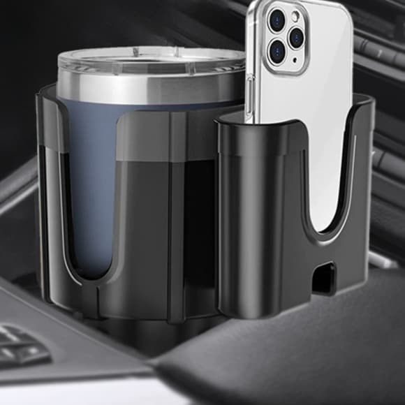 スマホホルダー　車 多機能ドリンク＆スマホスタンド