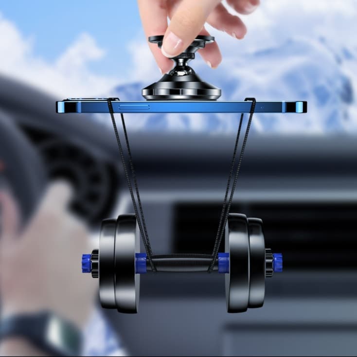 スマホホルダー　車 高級マグネット式スマートフォンスタンド