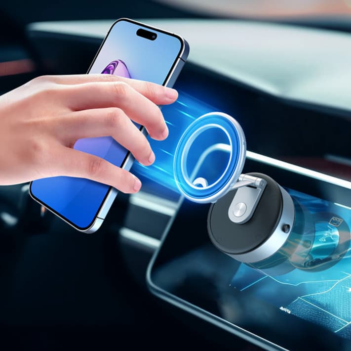 スマホホルダー　車 超強力真空吸着スマートホルダー