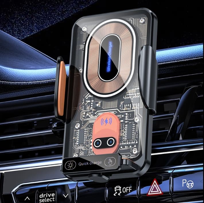 スマホホルダー　車 ゼロ磁力ワイヤレス急速充電エアコンホルダー