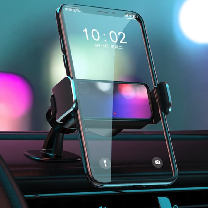 スマホホルダー　車 自動開閉かわいいうさぎ携帯ホルダー