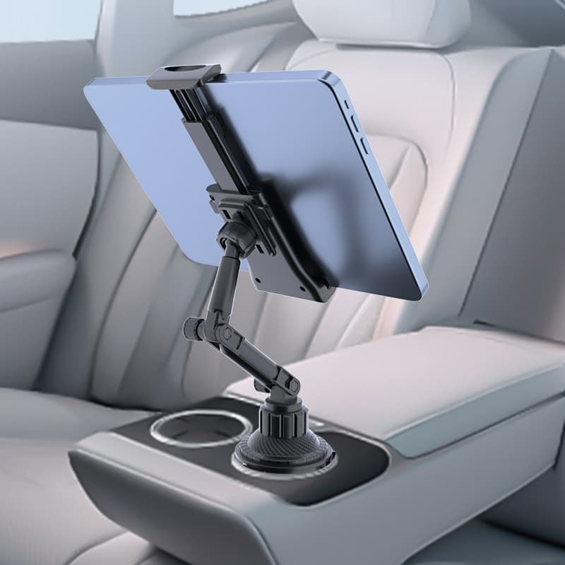 スマホホルダー　車 多機能伸縮式カップ取付けスマホスタンド