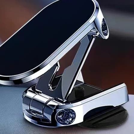 スマホホルダー　車 折りたたみ式 万能スマートフォン取付スタンド