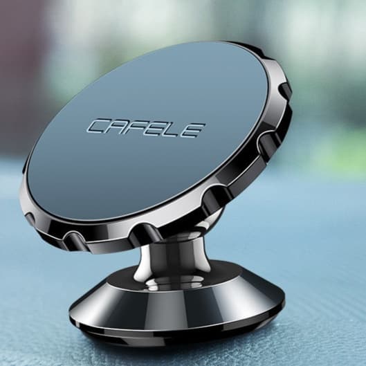 スマホホルダー　車 高級感溢れる マグネット式車載スマートホルダー