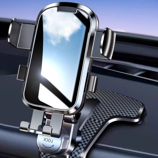 スマホホルダー　車 高級感溢れる鏡面仕上げ多機能スマートフォン取付架台