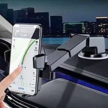 車 スマホホルダー 多機能型車載スマートフォン固定台吸盤式