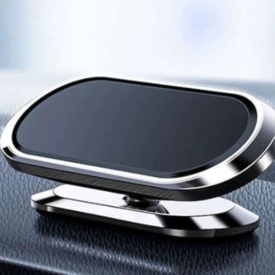 車 スマホホルダー 360度回転式磁石携帯電話車載固定器