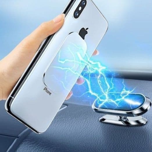 車 スマホホルダー 360度回転式磁石携帯電話車載固定器