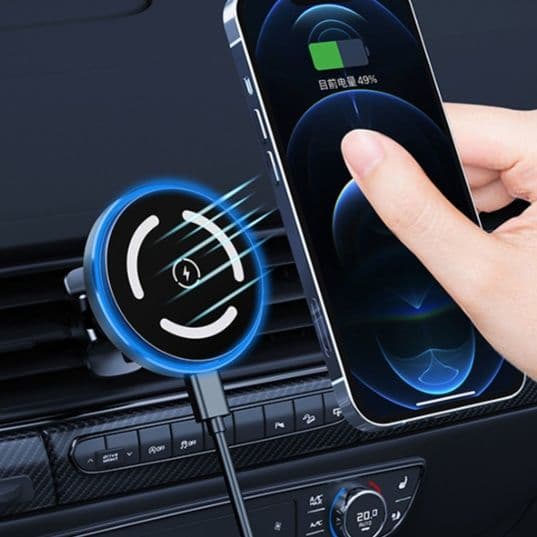 車 スマホホルダー 無線充電対応車載用携帯電話固定台