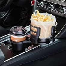 スマホホルダー　車 伸縮自在ドリンクスマホスタンド