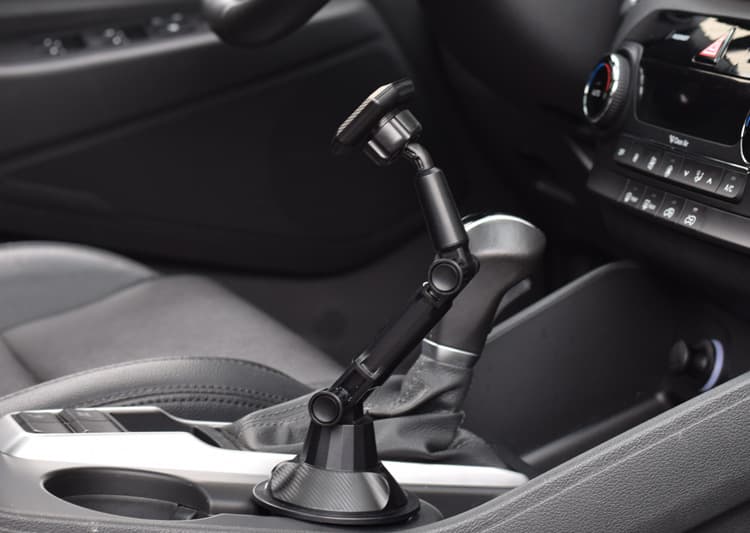 スマホホルダー　車 ドリンクホルダー設置型アームスタンド
