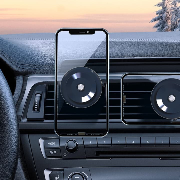 スマホホルダー 車 スマート吸着式エアコン取付スマホホルダー