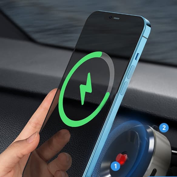 スマホホルダー 車 スマート吸着式エアコン取付スマホホルダー