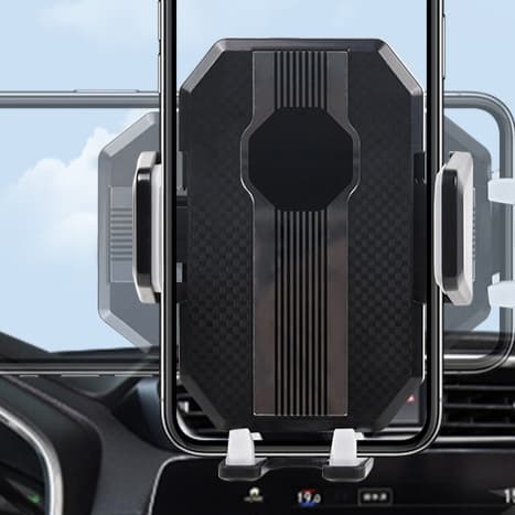 スマホホルダー 車 多関節アーム式伸縮自在ホルダー